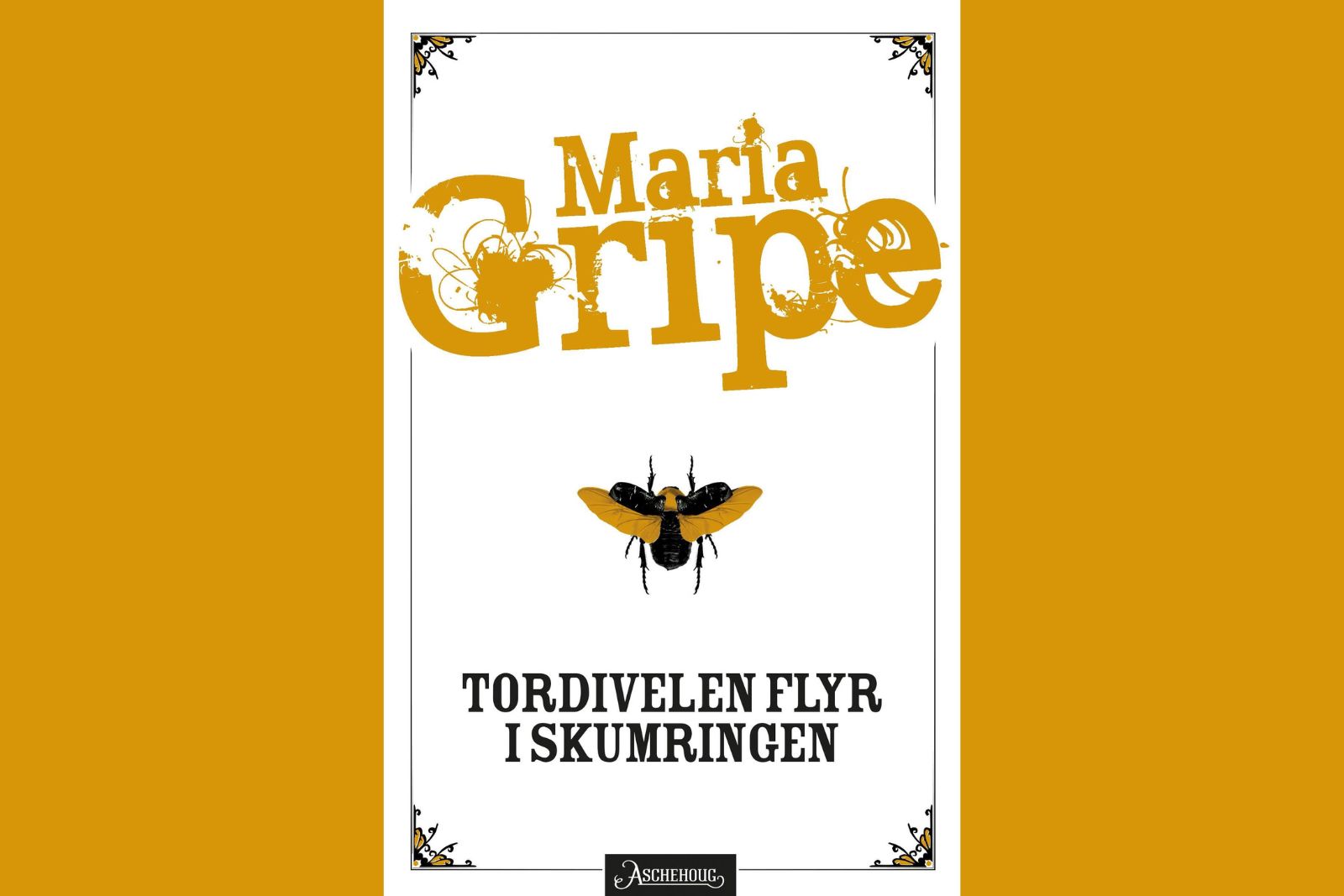 Bilde: Bokomslag Tordivelen flyr i skumringen