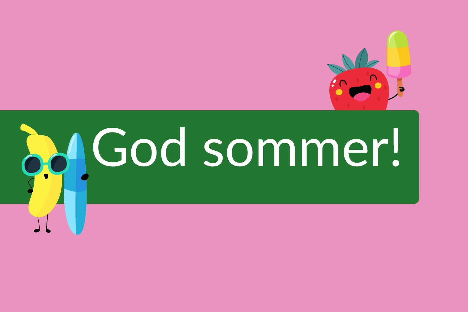 Bilde: God sommer!