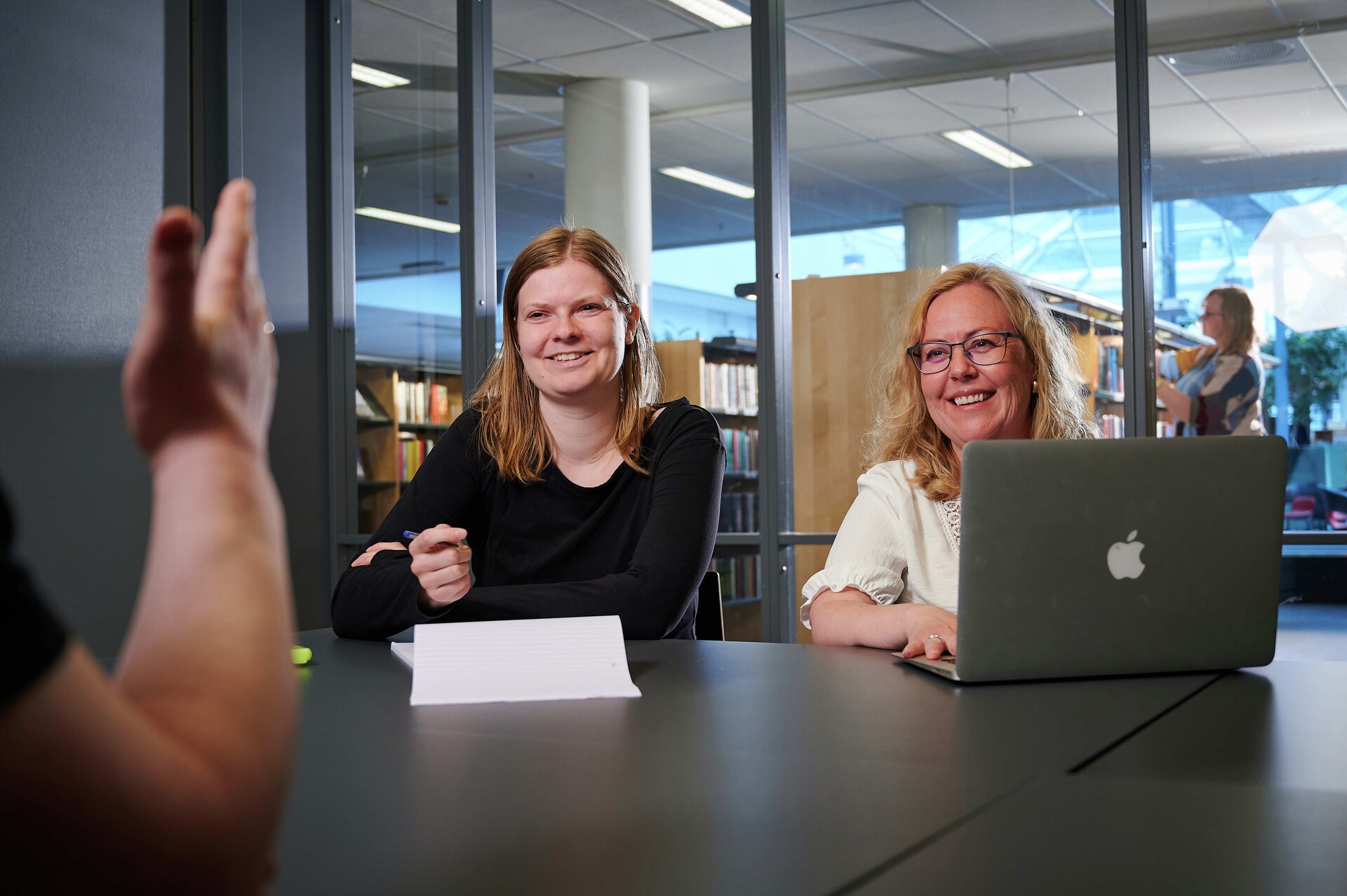 Personer som jobber på grupperom