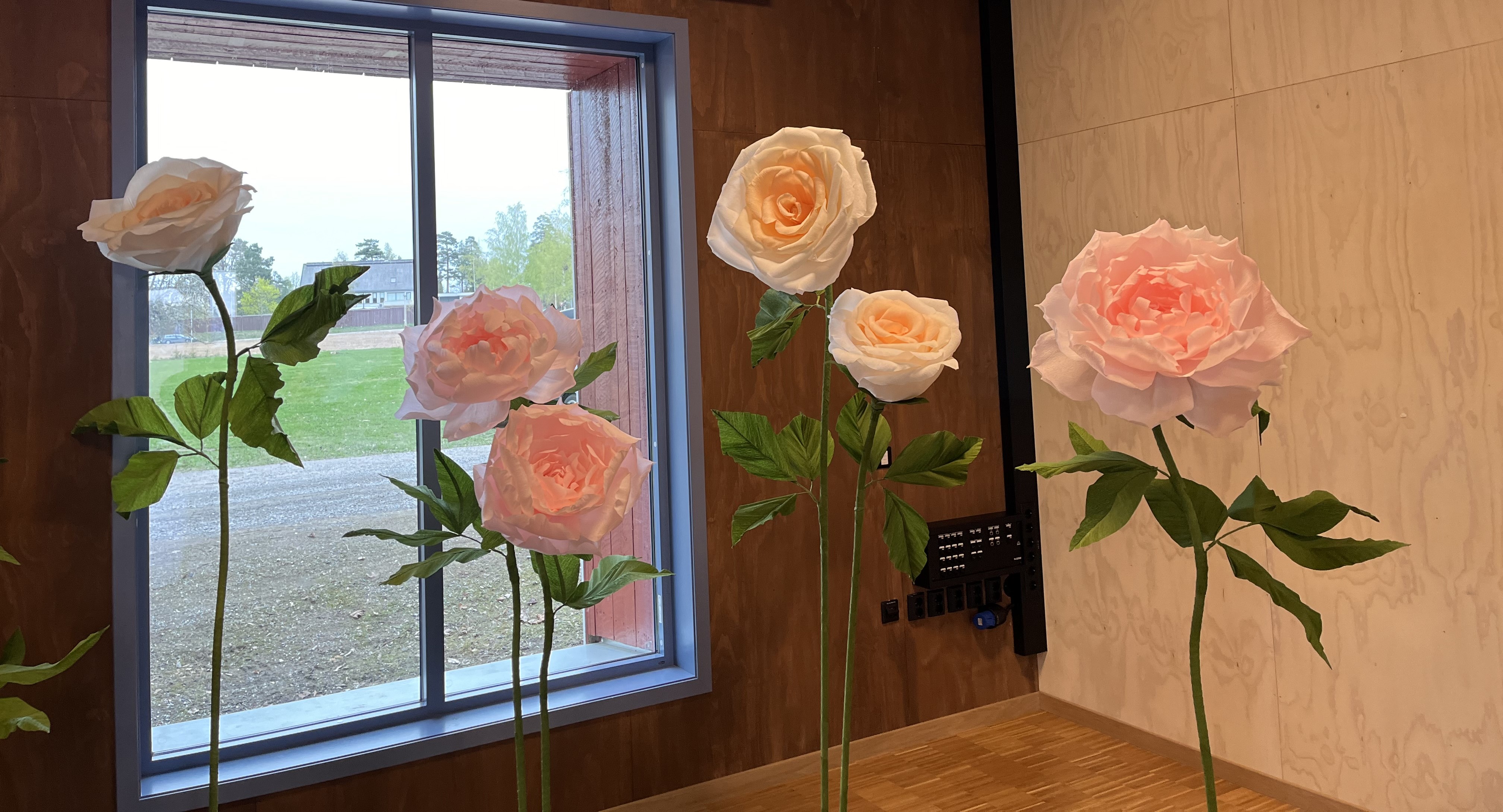 Bilde: Blomsteroppsats med roser