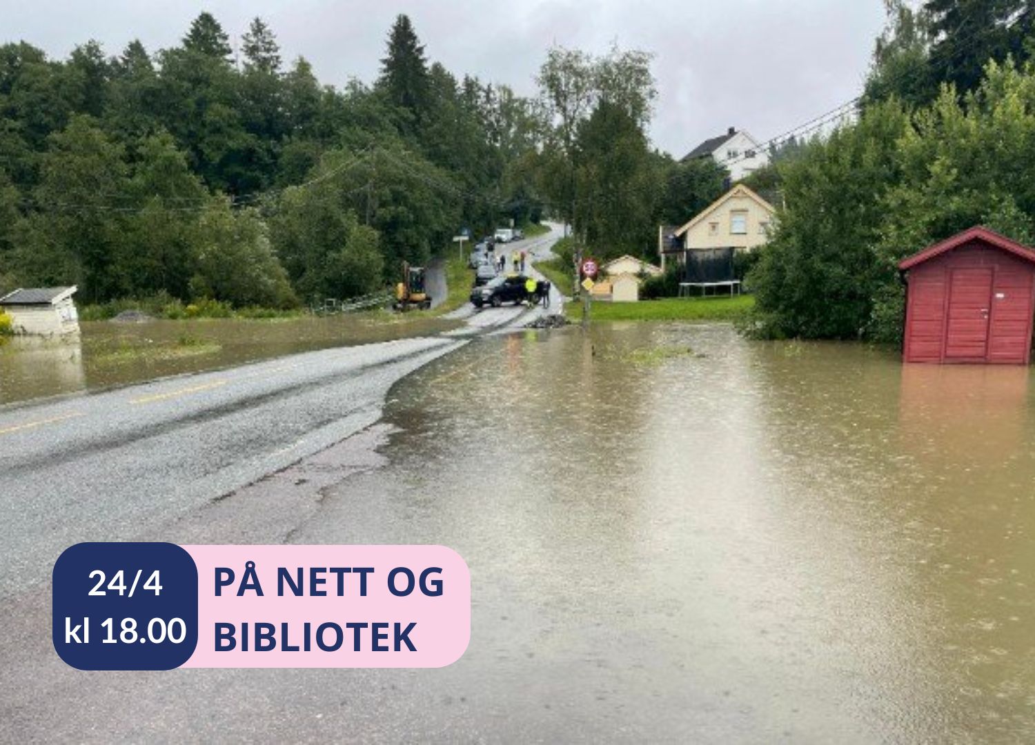 Bilde: Illustrasjonsbilde av flom
