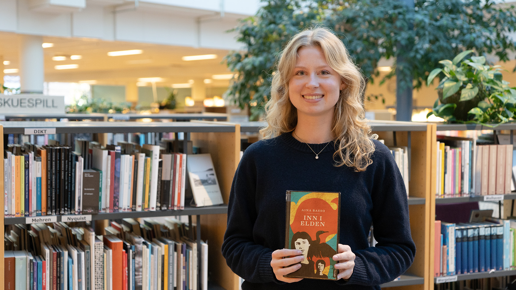 Bilde: Bibliotekar Iris anbefaler "Inn I elden"