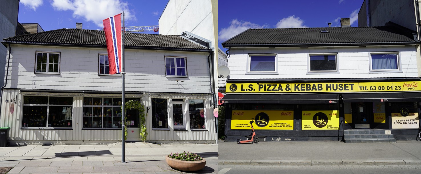 Bilde av husene
