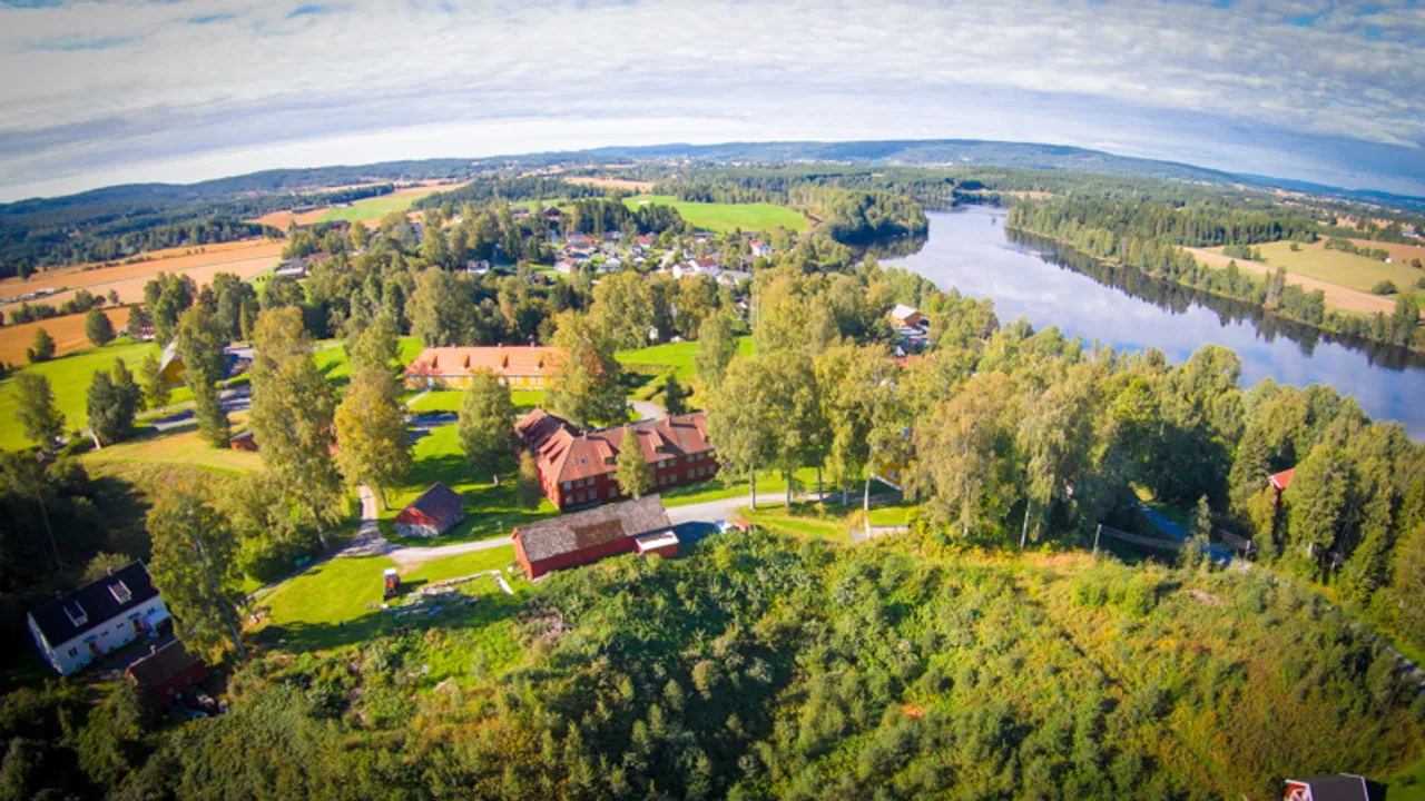 Blaker Skanse dronebilde