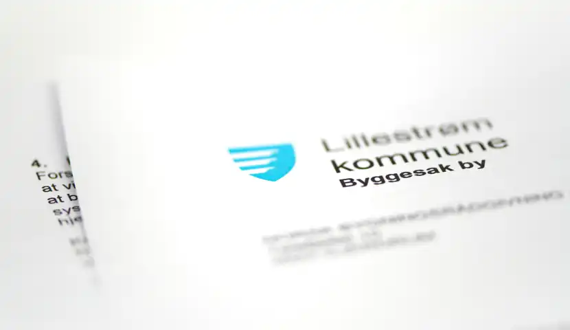Brev fra Lillestrøm kommune,byggesak - temabilde