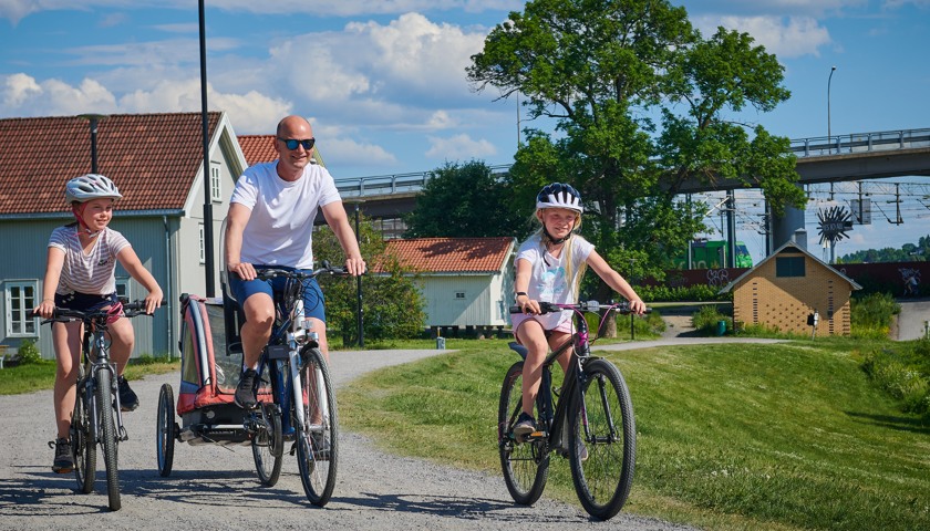 Urbane bilder fra Lillestrøm sentrum