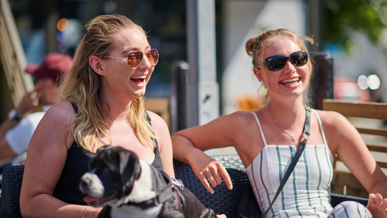 Urbane bilder fra Lillestrøm sentrum