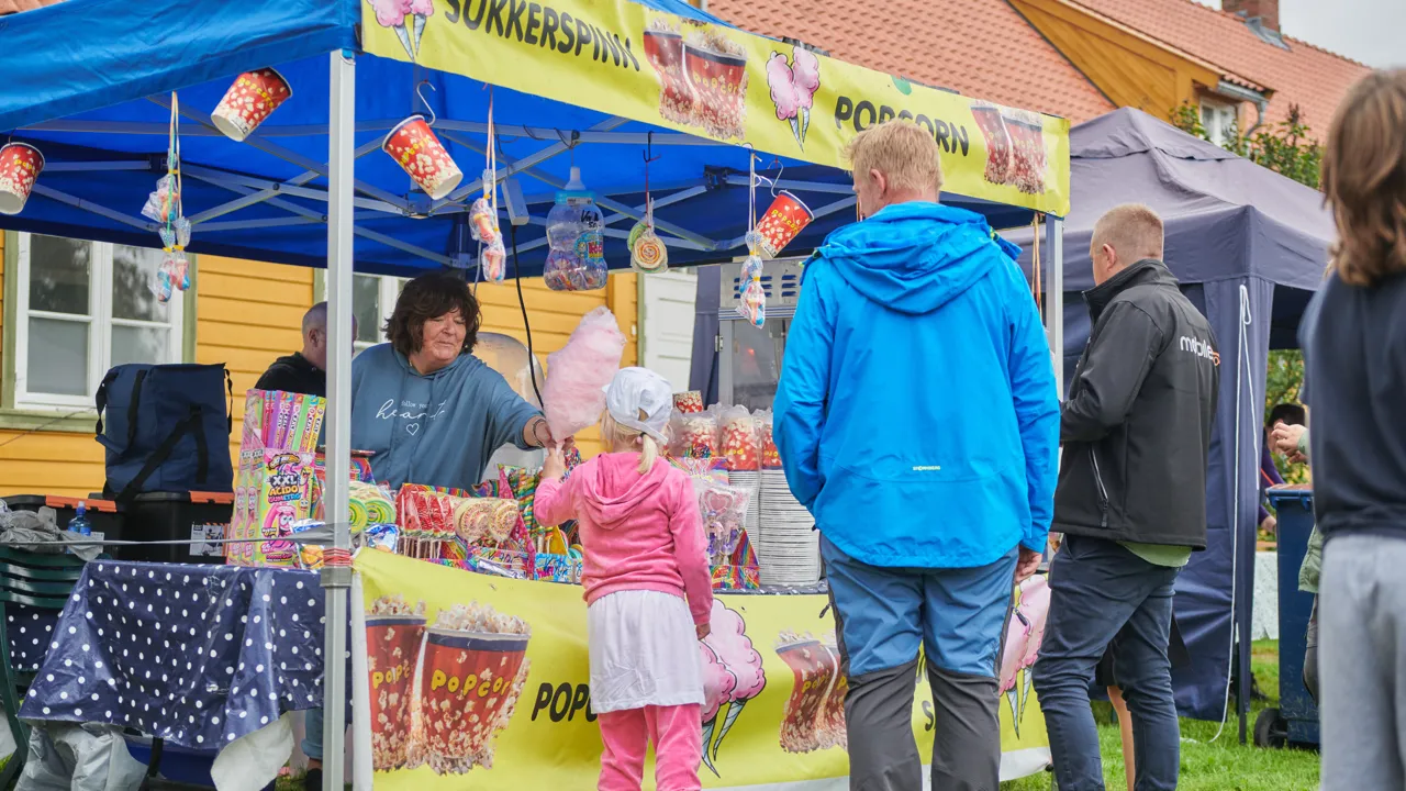Bilde: Bod med sukkerspinn