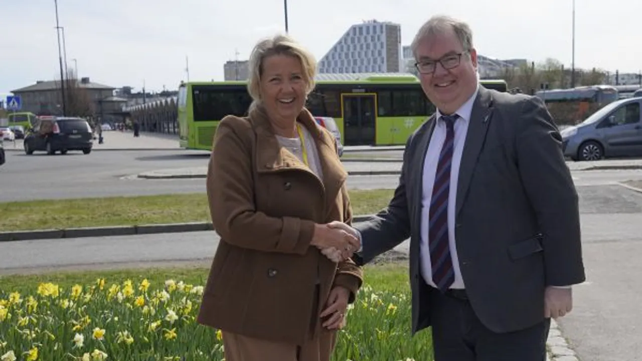 Bilde av June Enger og Kjartan Berland