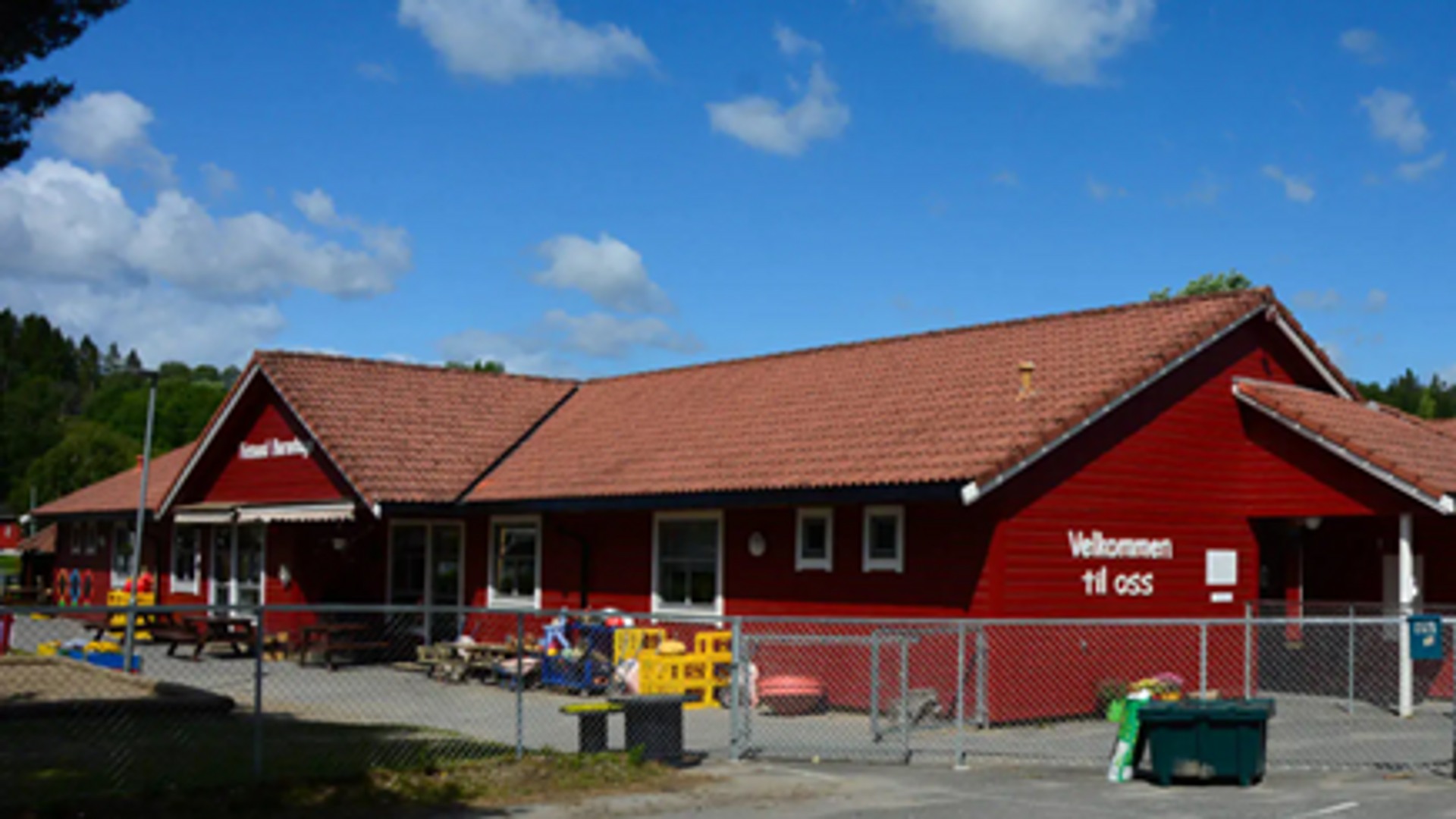 Fetsund barnehage og uteområde.