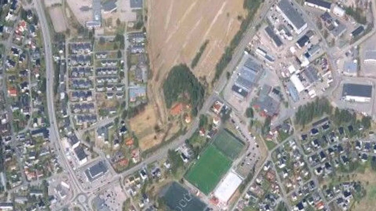 Kartutsnitt Friberg jordet