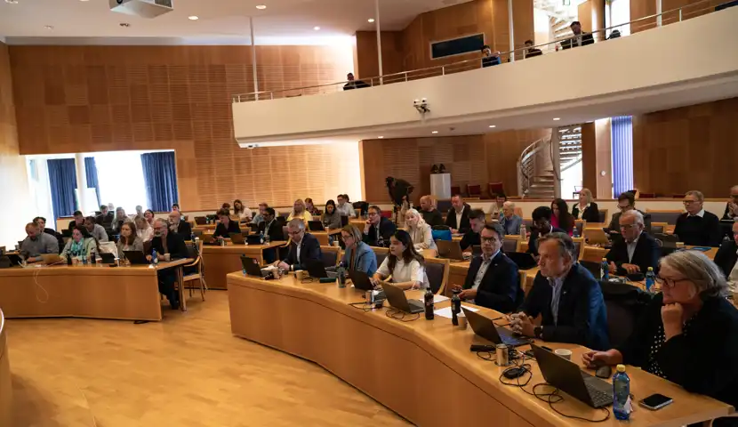 Kommunestyremøte i Lillestrøm kommune juni 2024