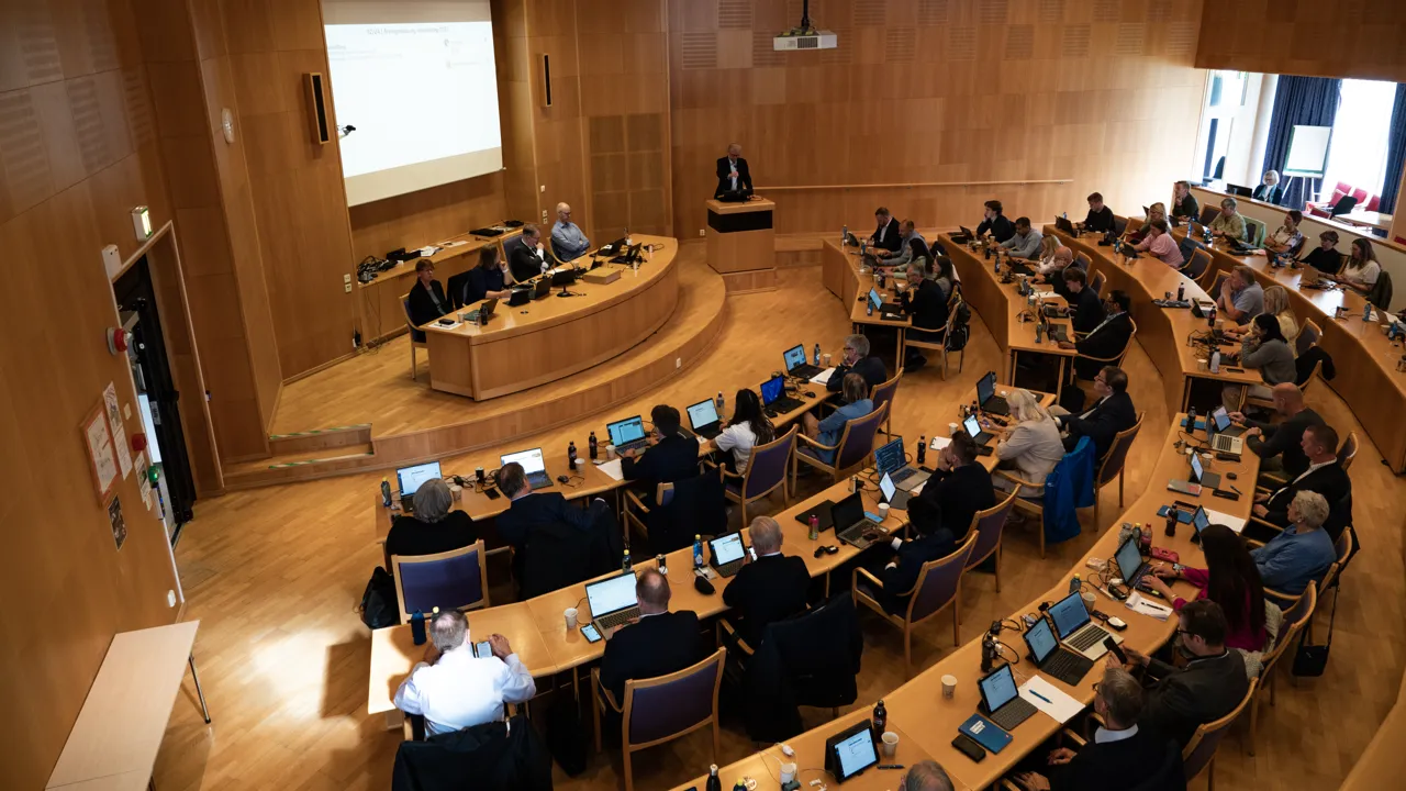 Kommunestyremøte i Lillestrøm kommune juni 2024