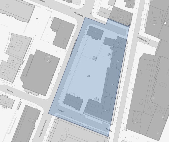 Kartskisse kvartal 11