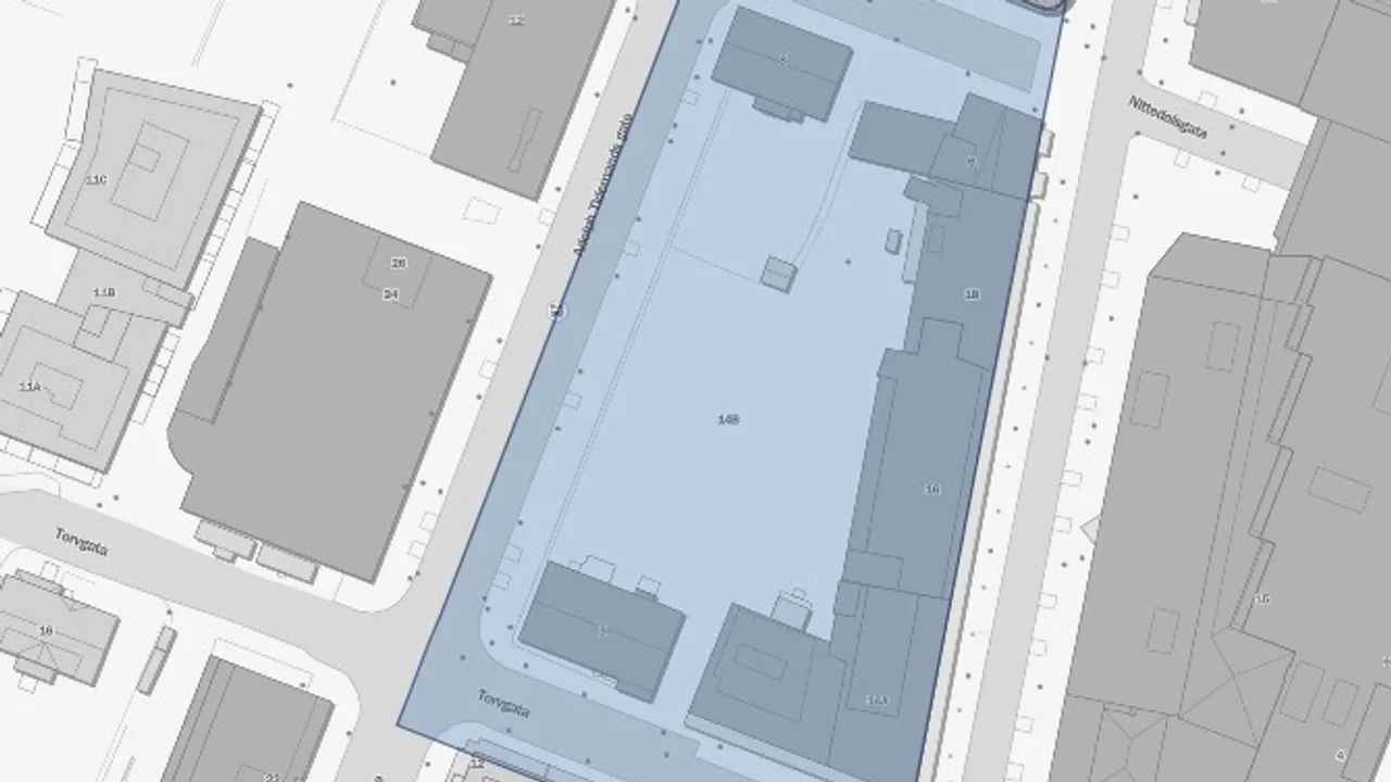 Kartskisse kvartal 11