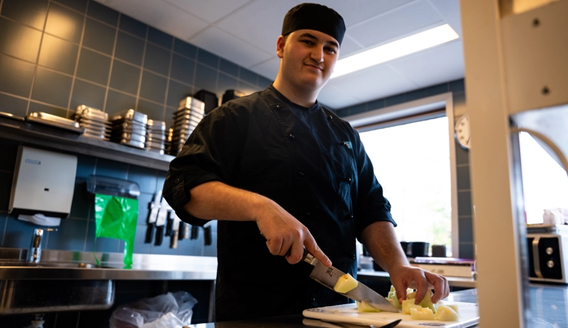 Temabilder lærlinger i kokkefaget