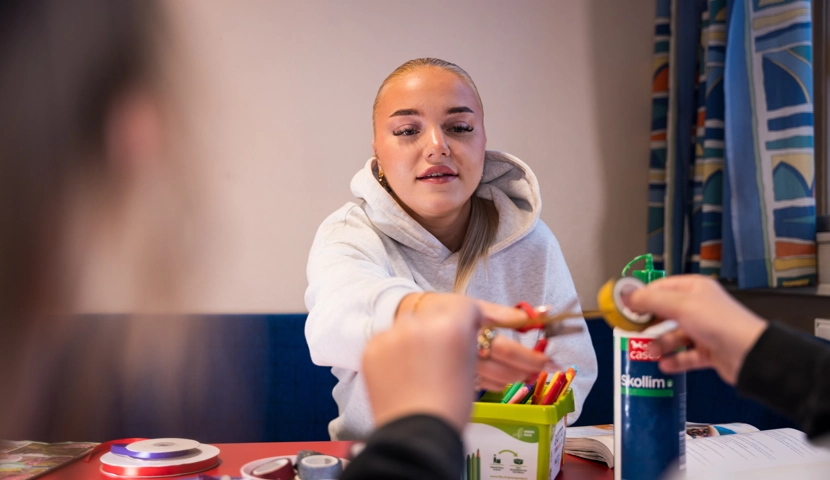 Temabilder lærling på SFO