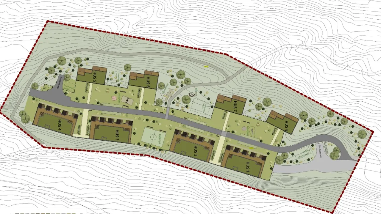 Kartutsnitt Løkenåsen 2C