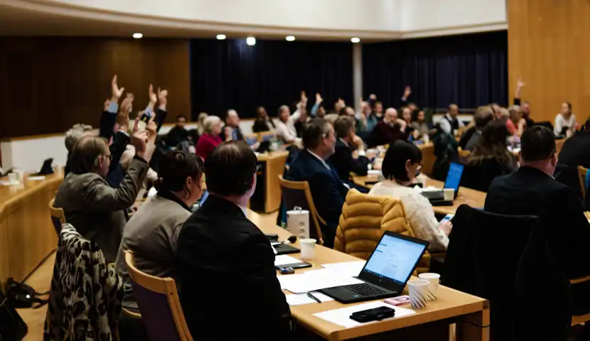 Møte i kommunestyret i Lillestrøm kommune