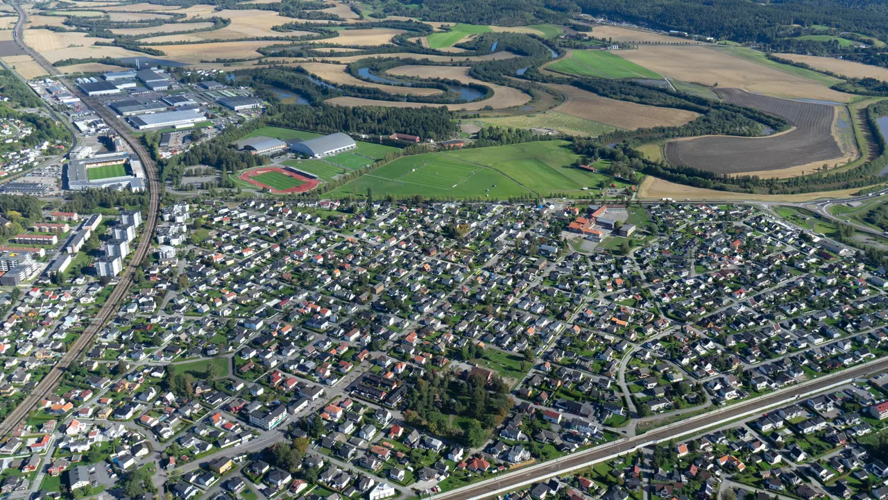 Oversiktsbilde Lillestrøm kommune