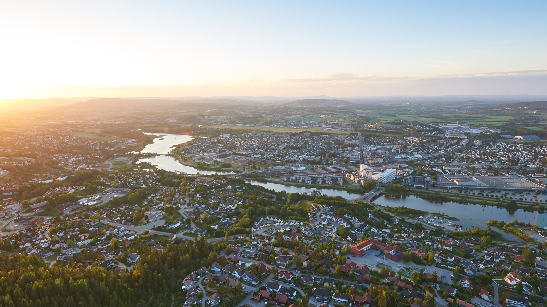 Oversiktsbilder Lillestrøm kommune