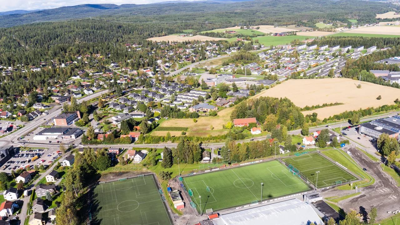 Skedsmokorset fra lufta