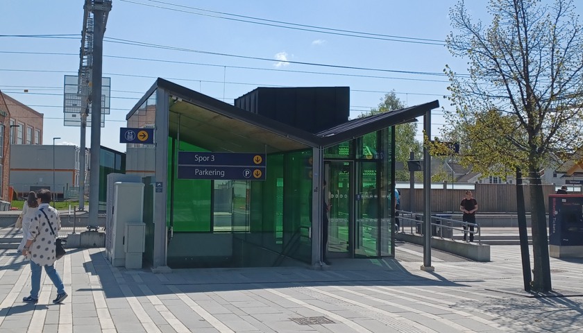 Ny undergang på Sørumsand togstasjon