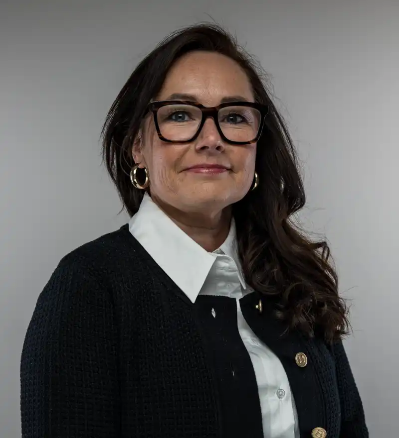 Portrettfoto av personvernombud i Lillestrøm kommune, Stina Andersen