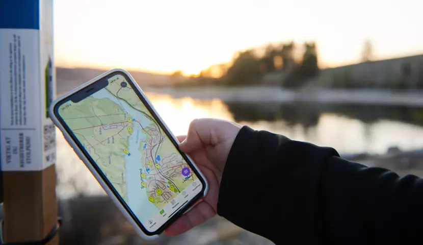 Stolpejakt ved Bingsfoss i Lillestrøm kommune