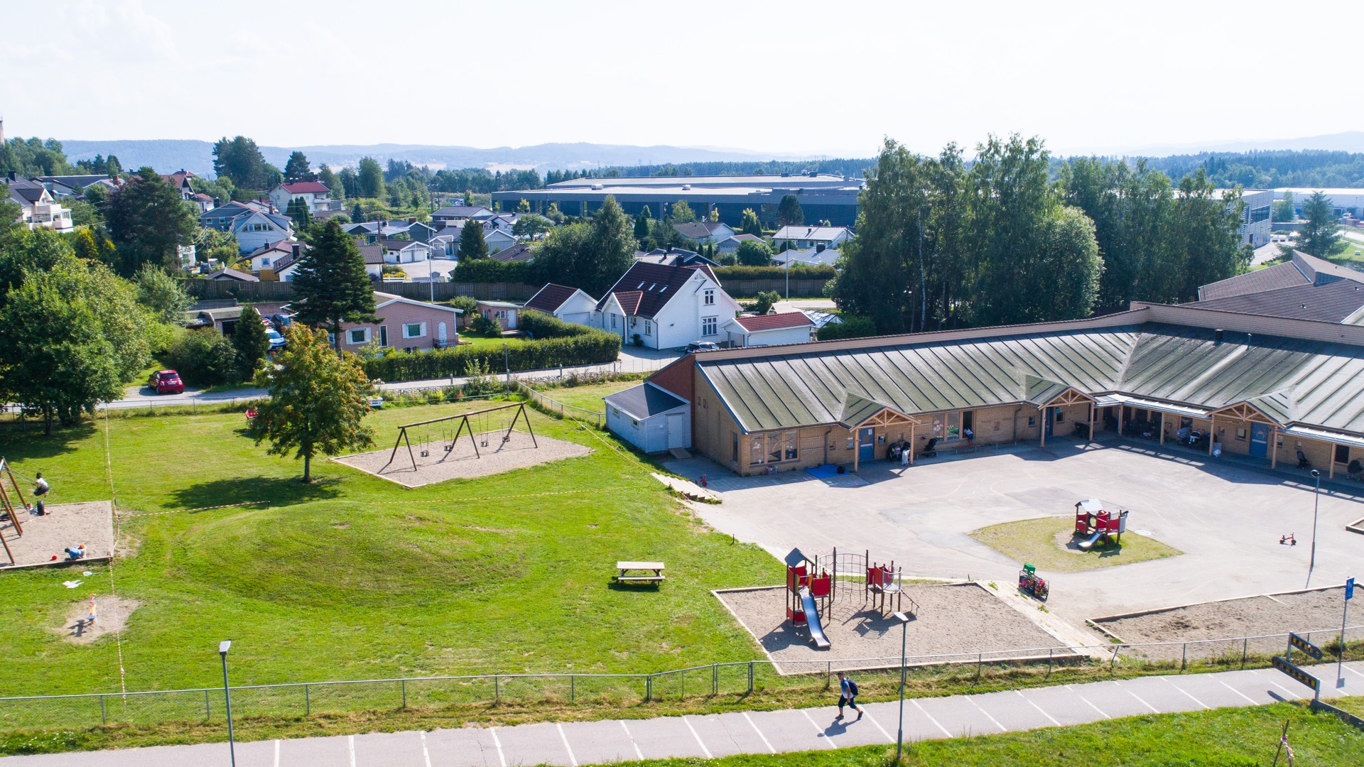 Oversiktsbilde av Vardeåsen barnehage